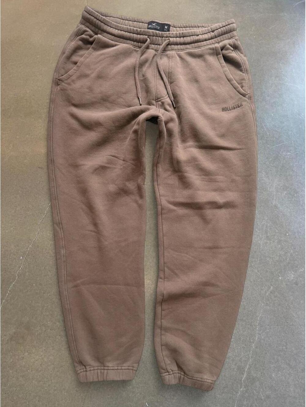 Hollister Brown Jogger Sweatpants | Size Medium
